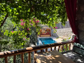 Stone House with Pool Among Olive Trees in Kabak - Image 4