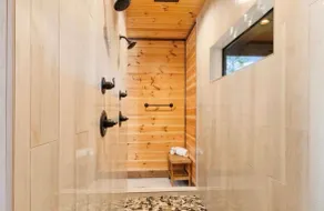 Cozy hot tub retreat @ Hochatown- Bear Pause Lodge - Image 3