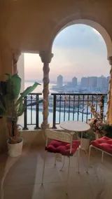 Pearl of VivaBahriya Beachfront Retreat, Balcony - Image 2