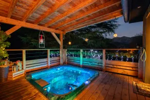 La Fôret Enchantée 3* chalet, large garden, jacuzzi - Image 2
