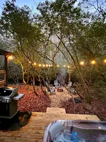 Creekside Refuge Blue Ridge Hot tub, Fish, Firepit - Image 2