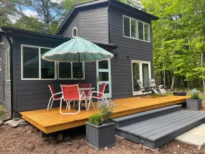 Modern Catskills Cabin on creek w/private 10 acres - Image 2