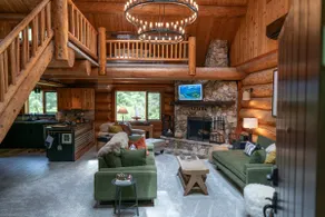 Luxury Log Home- hot tub, golf, views - Image 5