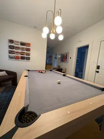 Walkable Retro Retreat with Fire Pit and Game Room - Image 2