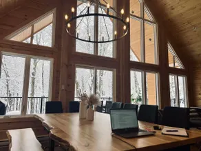 4-season swimming pool, hot tub & sauna nestled in the forest! - Image 4