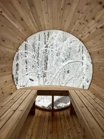 4-season swimming pool, hot tub & sauna nestled in the forest! - Image 3