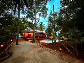 Vana - city center | Luxury 3BHK pool, sauna & patio - Image 2