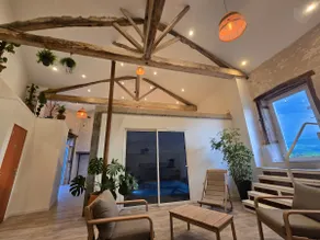 La Bergerie indoor pool and magnificent views - Image 2