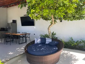Swimming pool, fireplace, big screen, 200m from the beach - Entire space - Image 3