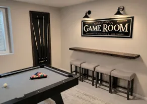 Modern Luxury Home Theater & Pool Table - Image 3