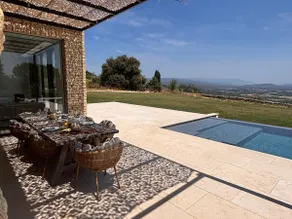 Panoramic view, Gordes center, heated swimmingpool - Image 3