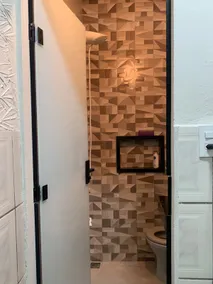 Micro house with garage and patio in the center - Image 5