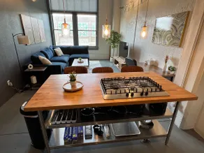 Central Downtown 2BR Loft (King & Queen Bed) - Image 3
