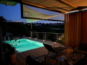 Vacation home, private pool & whirpool jacuzzi outhouse377 - Image 2