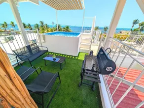 Beachfront Rooftop Private Pool Duplex | Oceanview - Image 2