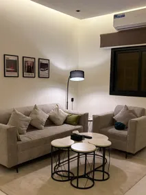 Room and lounge in Al Murooj B, self check-in and coffee corner - Image 5