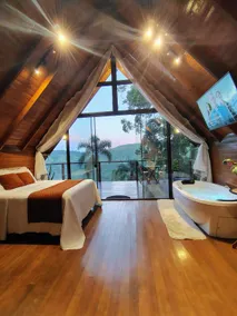 Romantic Chalet in Chapecó, SC - Refúgio Apoena - Image 3