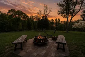 Modern Farmhouse | 10 Acres & 2 Fire Pits - Image 4