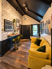 Eclectic Tiny Home Hot Tub Nights Poolside Morning - Image 4