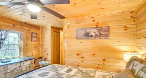 Bear In Flannel Cabin/Hot Tub - Image 4