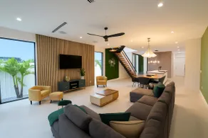 3BR Jungle-Inspired Retreat | Sauna, Pool - Image 2