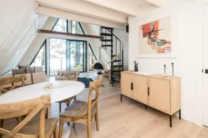 New! Cozy Waterfront A-Frame, Private Beach,Pet Ok - Image 2