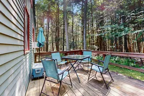 1BR condo, mtn views, deck, a/c, bbq, woodstove - Image 2