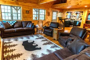 Beautiful log cabin on 175 acres with trails - Image 2