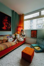 Blue Muse Art House | Rooftop Firepit + Parking - Image 4