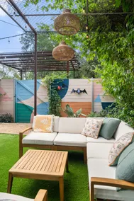 Colorful Home with Private Yard - Walk to East 6th - Image 5