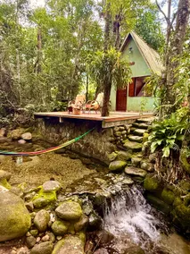 Romantic Chalet with Private Waterfall and Jacuzzi - Image 2