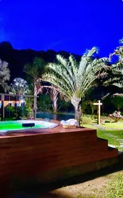 Romantic Chalet with Private Waterfall and Jacuzzi - Image 3