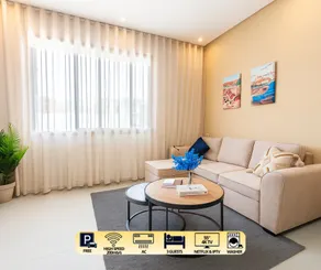 Chic Boho Stay w/ Parking, Rooftop & Workspace - Image 2