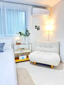 #1st floor# Samsung Station Cheongdam Station Gangnam Core Location/Quiet Housing 3 Rooms/Netflix/KSPO/COEX/Bidet Installation - Image 2
