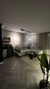 Modern 1BR w/ Comfy Sofa Lounge 75” - Image 3