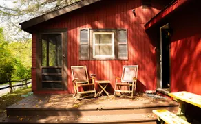Hot Tub, Wood-burning Fireplace and 4 acres of Forest in Margaretville - Image 2