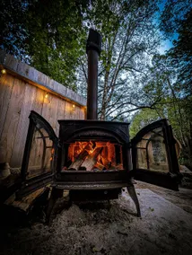 New! Cozy Creekside Cabin with Sauna - Image 5