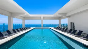 Stylish Oceanfront 2BR - Balcony with Sunset Views, Pools, Beach & Gyms - Image 2