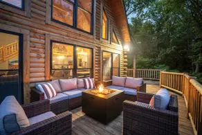 New Build! Log Cabin with Hot Tub in Wintergreen - Image 3
