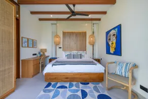 Tropical 2BR Design Villa Pool, Lounge & Workdesk - Image 5