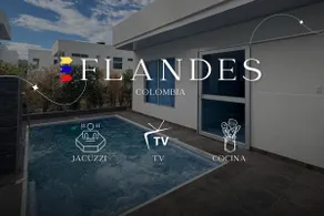 Cozy House+Kitchen+TV+Jacuzzi+Parking+WiFi@Flandes - Image 2