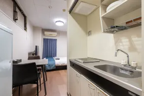 [Within walking distance of 4 train lines/Apartment hotel with 23 rooms in total] JAPT Gotanda, sleeps up to 2 people, 1 double bed | Studio. - Image 4
