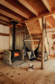 Modern Rustic Cabin with Sauna near Lake and Hike - Image 2