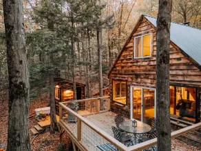 Modern Rustic Cabin with Sauna near Lake and Hike - Image 4