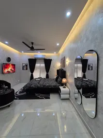 Modern Studio + Terrace| Luxe Heaven | Etihad Town - Image 4