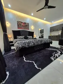 Modern Studio + Terrace| Luxe Heaven | Etihad Town - Image 5