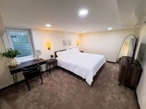 1-Bedroom Retreat • Private Entry • W/D • King Bed - Image 2