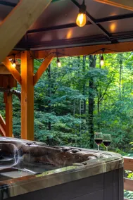 Golf | A-Frame | Hot Tub | Sauna | 2 King Beds - Image 5