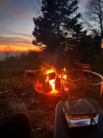 Lake Erie Fall Escape - Fire pit Games Point Pelee - Image 2