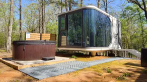 [Lazy Spring] Space Capsule in the Woods w/ Spa - Image 2